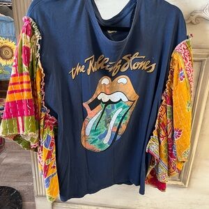 Colorful Graphic Long Sleeve Tee